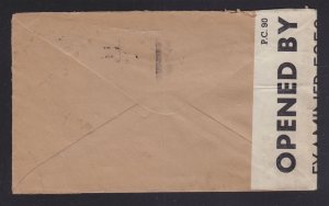 UK 1942/3 3x WWII CENSORED COVERS LONDON SUTTON CROWBROROUGH TO SYRACUSE USA