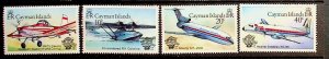 CAYMAN ISL. Sc 514-17 NH ISSUE OF 1983 - AVIATION - (AF24)