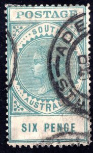 South Australia SC #137  F/VF   Used.  CV 3.25   ....   5820063