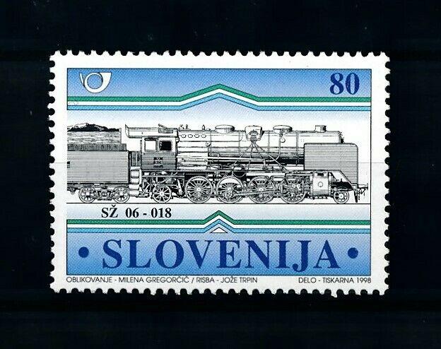 [100652] Slovenia 1998 Railway Train Eisenbahn  MNH