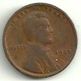 1925 P Lincoln Wheat Cent #P23