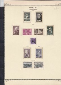 finland 1944-47 stamps page ref 18077