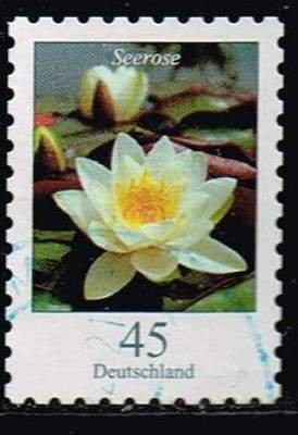 Germany,Sc.#3012 used Flower: White Water-lily (Nymphaea alba) s.a.