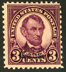 U.S. #661 MINT OG NH