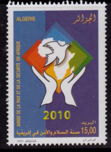 Algeria #1501 MNH ◊ African Year of Peace & Security ◊ 2010