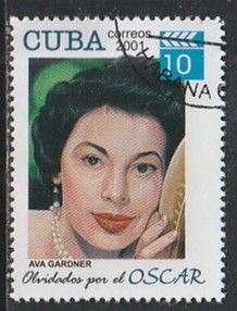 2001 Cuba - Sc 4187 - used VF - 1 single - Film Stars