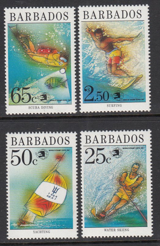 Barbados 769-772 MNH VF