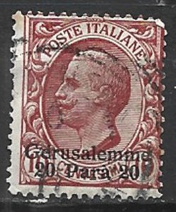 COLLECTION LOT 15193 ITALY OFFICES  IN JERUSALEM #2 1909 CV+$20