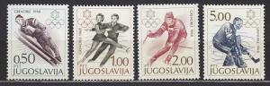 Yugoslavia - 1968 Winter Olympic Games Sc # 900/903 - MNH (1711)