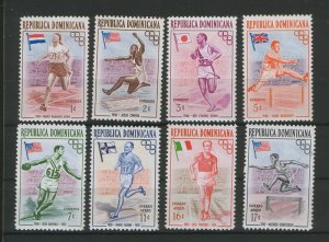 REP DOMINICANA-8 MNH** STAMPS-SPORT-ATHLETICS