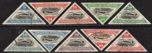 Mozambique Company Sc #165-174 Used