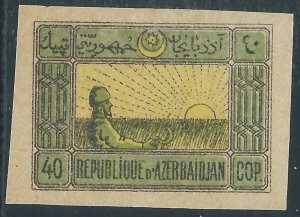 Azerbaijan, Sc #3, 40k MH