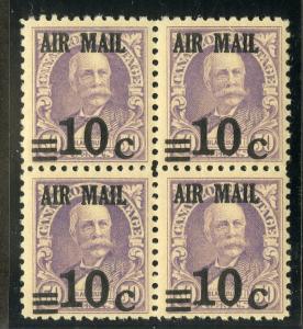 US C4 MNH BLOCK/4 F/VF SCV $53.00 BIN $24.00 CANAL ZONE AIR MAIL