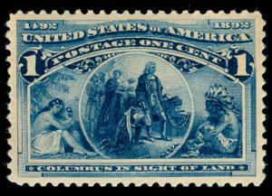 MOMEN: US STAMPS #230 MINT OG NH SUPERB