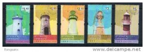 2010 HONG KONG Lighthouses 5v STAMP