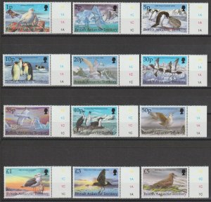 BRITISH ANTARCTIC TERRITORY 1998 SG 290/301 MNH Cat £45