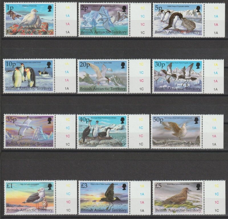 BRITISH ANTARCTIC TERRITORY 1998 SG 290/301 MNH