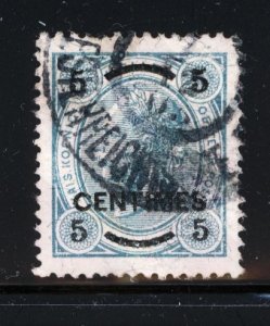 Austria Crete 1903 Scott #1 w/ varnish bars used