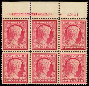 U.S. PLATE BLOCKS 367  Mint (ID # 112397)