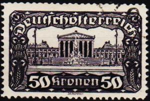 Austria. 1919  50k S.G.364 Fine Used