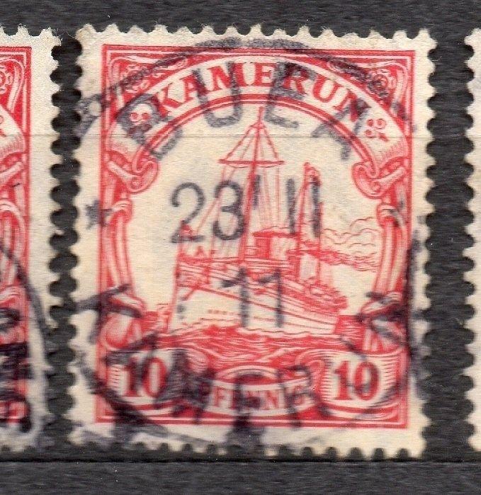 Germany Kamerun WMK 1905 Early Issue Fine Used 10pf. Postmark 273941