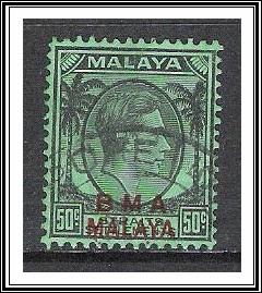 Straits Settlements #267 KG VI BMA Issue Used