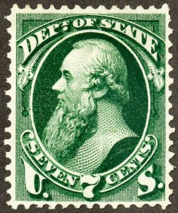 US Stamps # O61 MLH XF Official Deep Color Scott Value $290.00