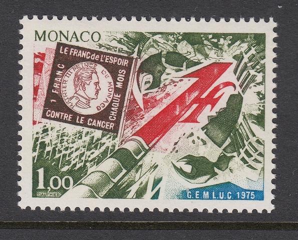 Monaco 972 Fight against Cancer mnh