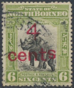 North Borneo  SG 187a   SC#  161a   inverted S Used see details & scans