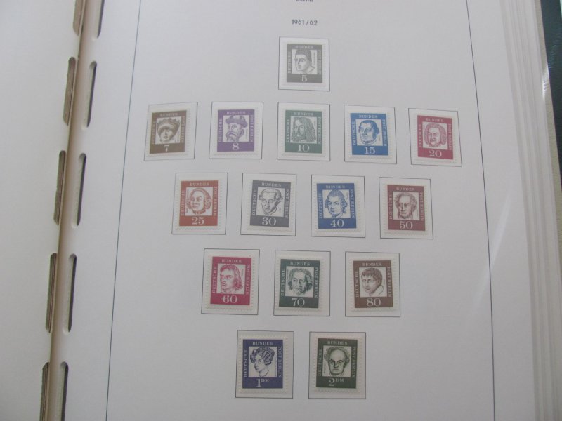 GERMANY BERLIN LIGHTHOUSE  ALBUM   1949-1990 MNH SOME BIG SETS SIGNED XF  (194)