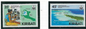 Kiribati 509-10 MNH 1988 Transport and Telecommunications (ak3938)