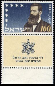 1954	Israel	100	''Dr. Benjamin Ze'ev Herzl'' '&...