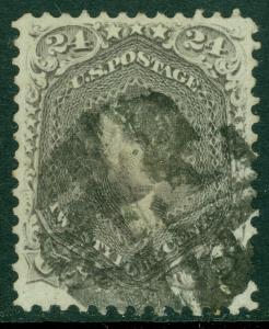 EDW1949SELL : USA 1868 Scott #78 Used Very Fine. PSAG Certificate. Catalog $350. 