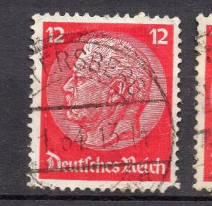 Germany 1933 Early Issue Fine Used 12pf. NW-112340