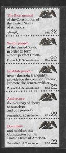 #2359a MNH Complete Booklet Pane