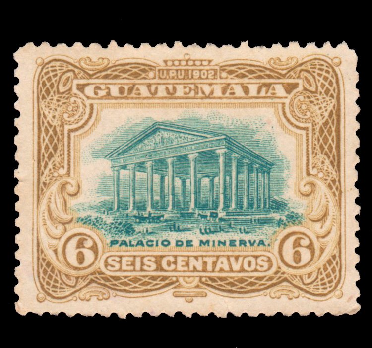GUATEMALA STAMP 1902 SCOTT # 117. UNUSED. # 10