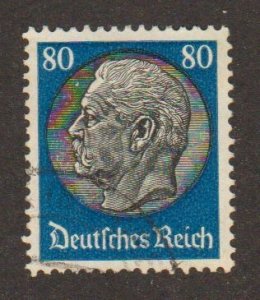 Germany - Scott # 430 President Hindenburg  - used