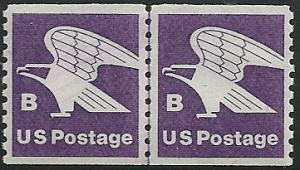 US - 1820 - Line Pair - MNH - SCV-1.60