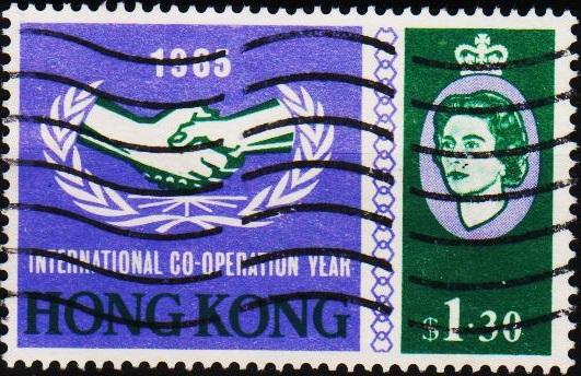 Hong Kong. 1965 $1.30 S.G.217 Fine Used