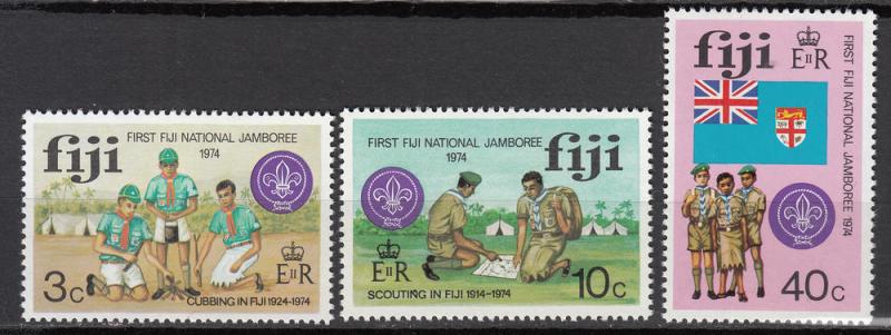 Fiji - 1974 Boy Scouts complete set Sc## 351/353 - MNH(5564)