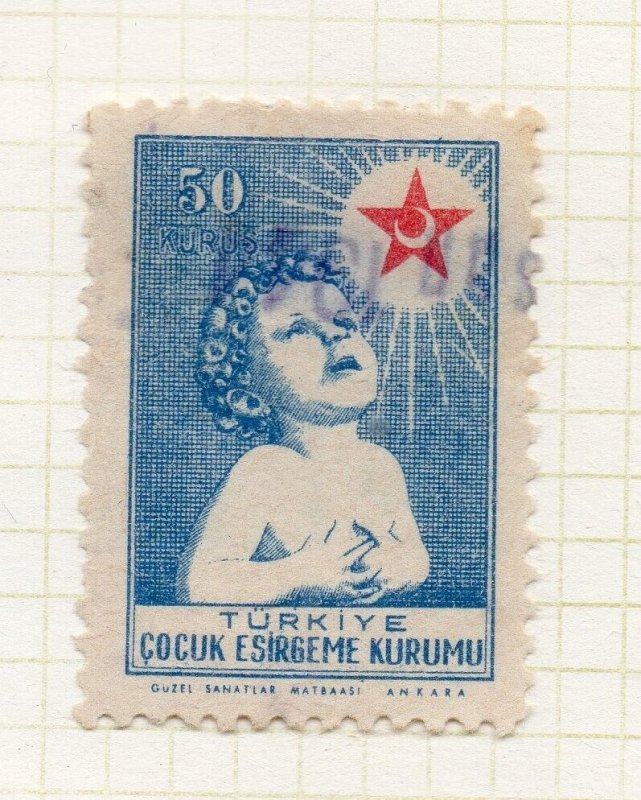 Turkey 1942/43 Child Welfare Issue Fine Used 50p. NW-272163