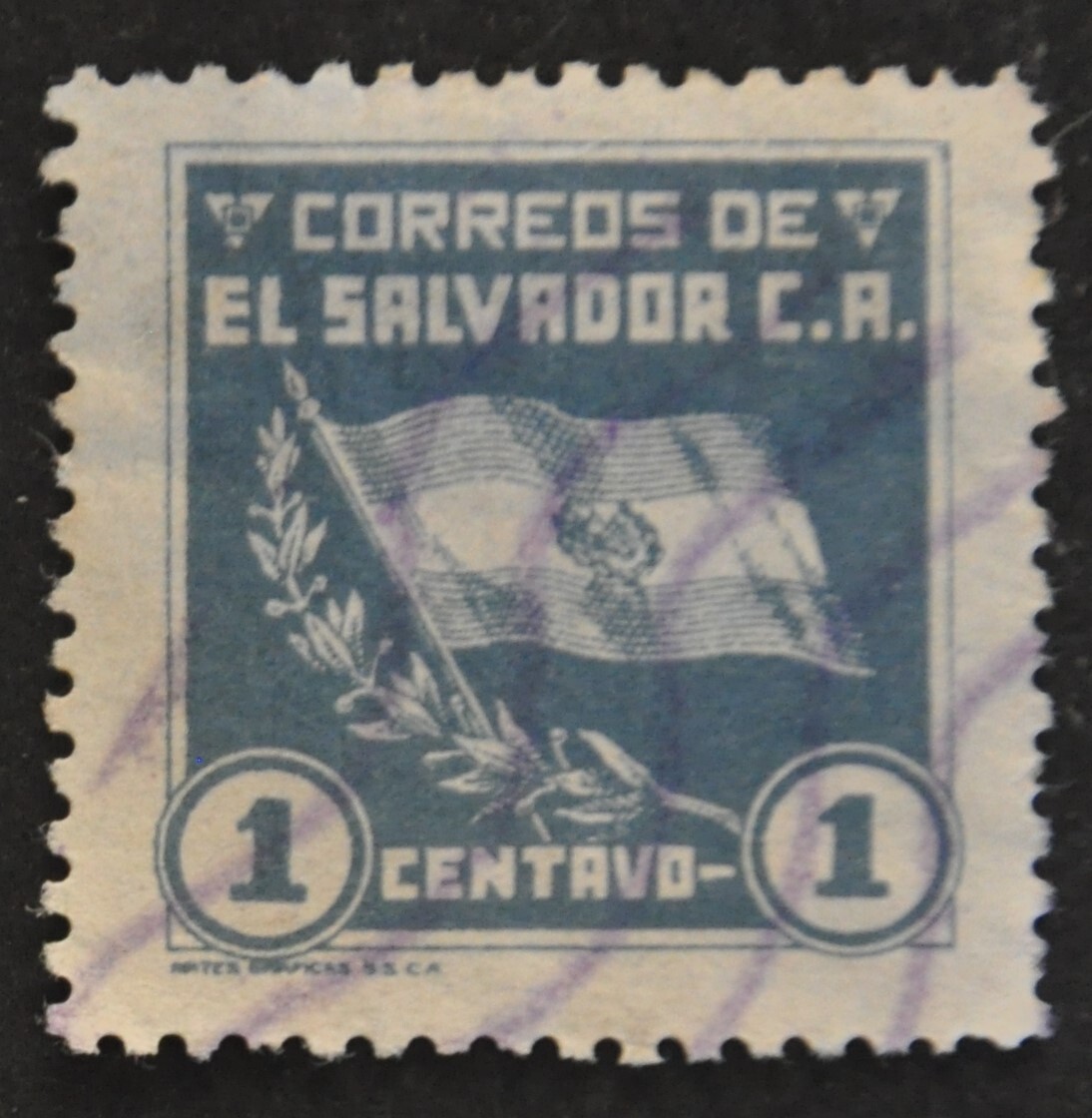 DYNAMITE Stamps: El Salvador Scott #548 – USED | Central & South