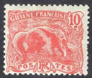 FRENCH GUIANA SCOTT 58