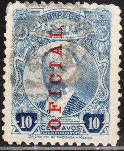 MEXICO O120, ISSUE OF 1918. Used. VF.  (880)