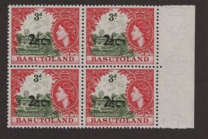 Mint Never Hinged SC64 SG61a 2 1/2c on 3d T1 Block of 4 Middle Left