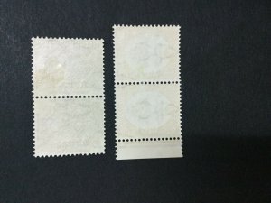 MOMEN: SOUTH WEST AFRICA SG #41,43 MINT OG H LOT #195584-3882