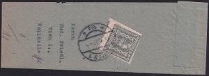 Austria - 1921 - Scott #P48 - used on wrapper - Mercury
