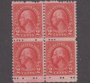 United States - 1925 - SC 554 - NH - Block of 4