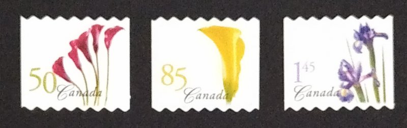 Canada 2072aii-73aii|2074aiii Die Cut VF MNH