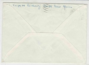 South West Africa 1957 Windhoek Cancel Airmail to Germany Stamps Cover Ref 29936